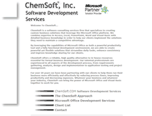 Tablet Screenshot of chemsoft.com